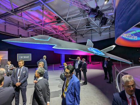 FIA 2024: GCAP partners unveil new future fighter concept model | DEFENSE NEWS | Scoop.it