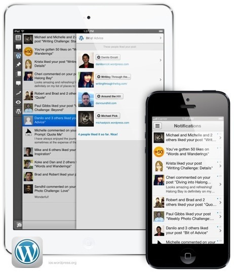 Get Notifications On the Go With WordPress for iOS | WordPress and Annotum for Education, Science,Journal Publishing | Scoop.it