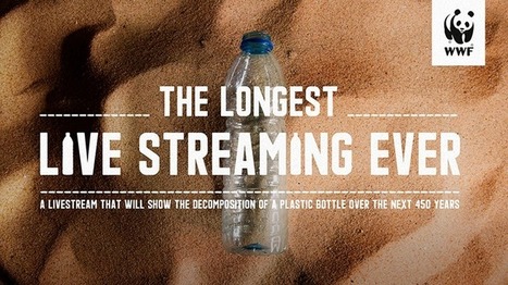 WWF ha empezado el streaming más largo del mundo: 450 años para mostrar la descomposición de una botella de plástico | Educación, TIC y ecología | Scoop.it