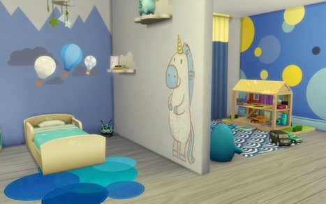 2 chambres pour bambin No CC << Bloup sur Sims Artists | Les Sims | Scoop.it