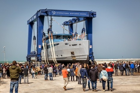 ISA Yachts Launch 43m "Philmi" | Good Things From Italy - Le Cose Buone d'Italia | Scoop.it