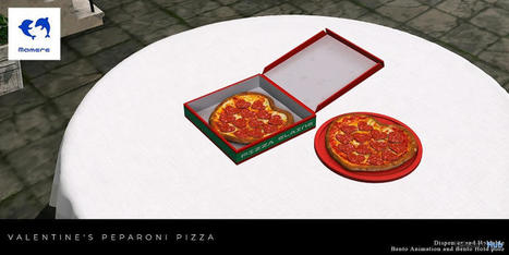 Valentine’s Pepperoni Pizza February 2023 Group Gift by Mamere | Teleport Hub - Second Life Freebies | Second Life Freebies | Scoop.it