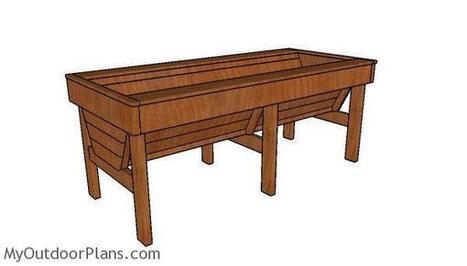 Vegtrug Planter Plans | MyOutdoorPlans | Free Woodworking Plans and Projects, DIY Shed, Wooden Playhouse, Pergola, Bbq | Garden Plans | Scoop.it