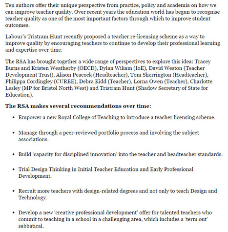 Licensed to Create is a collection of essays from some of the leading thinkers in education. | 21st Century Learning and Teaching | Scoop.it