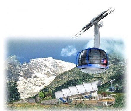 Nieuwe kabelbaan Mont Blanc vanaf juni in gebruik - Skiinformatie.nl | Vacanza In Italia - Vakantie In Italie - Holiday In Italy | Scoop.it