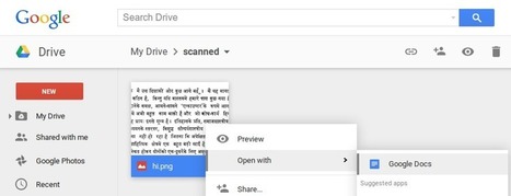 Google Drive now lets you Edit Scanned Docs in 200+ Languages with its OCR Feature | iGeneration - 21st Century Education (Pedagogy & Digital Innovation) | Scoop.it