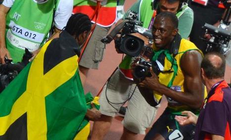 Usain Bolt Took a Bunch of Photos with a Swedish Guy's Camera. Who Owns the Rights to the Sprinter's Snapshots? | London Olympics 2012 controversies | Scoop.it