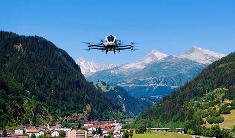 EHang&rsquo;s EH216-S Conquers Swiss Mountain Terrain in Historic Pilotless Flight | AERONAUTIQUE NEWS - AEROSPACE POINTOFVIEW - AVIONS - AIRCRAFT | Scoop.it