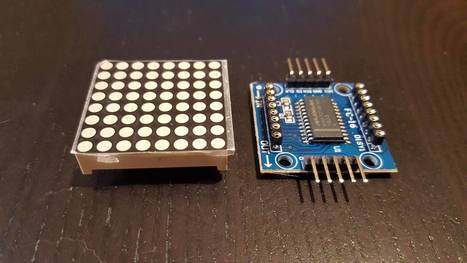 Tutoriel Arduino &ndash; MAX7219 Afficheur 8X8 LED | Raspberry Pi | Scoop.it