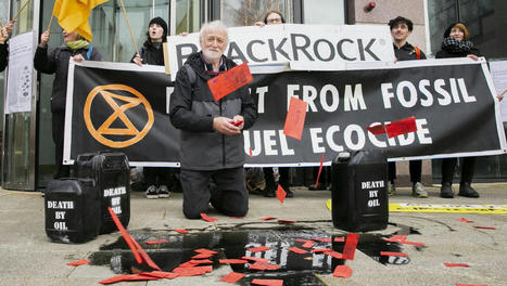 Climate activists glue themselves to door of BlackRock investment firm in fossil fuel protest - Independent.ie | Agents of Behemoth | Scoop.it