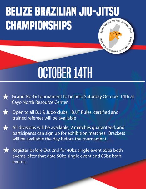 Belize Brazilian Jiu-Jitsu Championship | Cayo Scoop!  The Ecology of Cayo Culture | Scoop.it