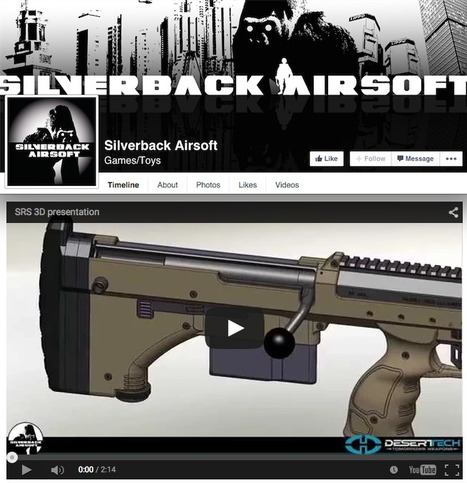 BUILT BEFORE YOUR EYES! - SRS 3D presentation from Silverback Airsoft on YT! | Thumpy's 3D House of Airsoft™ @ Scoop.it | Scoop.it