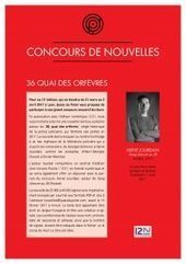 Concours de nouvelles – adultes et lycéens | Quais du Polar | J'écris mon premier roman | Scoop.it