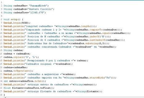 Cadenas y Arrays, Serial Arduino - Parte II | tecno4 | Scoop.it