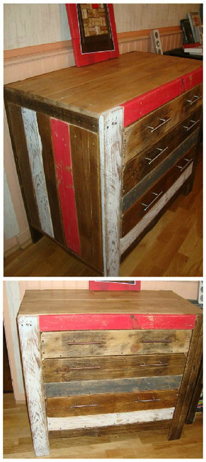 DIY: Recycled Pallet Cabinet | 1001 Recycling Ideas ! | Scoop.it