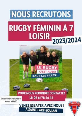 Le rugby à 7 féminin recrute à Saint-Lary Soulan | Vallées d'Aure & Louron - Pyrénées | Scoop.it