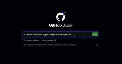 Microsoft lance GitHub Spark, un outil IA pour créer des apps en langage naturel | Ressources Community Manager | Scoop.it