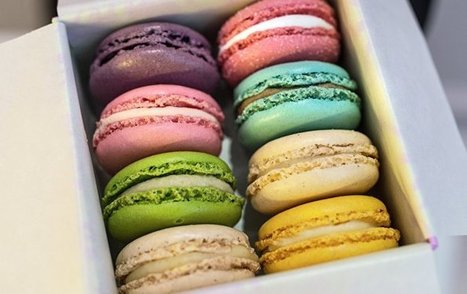 Коробка макаронс Laduree