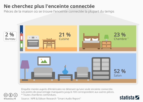 Infographie: Ne cherchez plus l'enceinte connectée | Assistant Personnel Vocal | Scoop.it