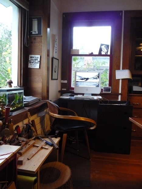 40 Inspiring Workspaces Of The Famously Creative | The Creative Mind | Scoop.it