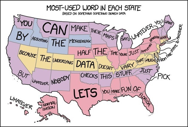 xkcd: A Critique of Viral Maps | Capstone: An E...