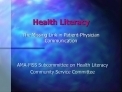 Are you health literate?Health literacy the missing link in patient-physician communication | Doctor Data | Scoop.it