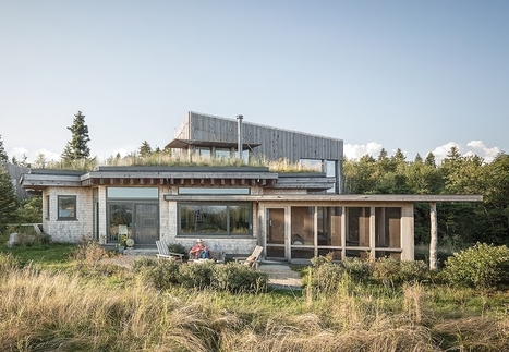 [maison du jour] Réhabilitation d'une vieille ferme en jolie maison bois contemporaine | Build Green, pour un habitat écologique | Scoop.it