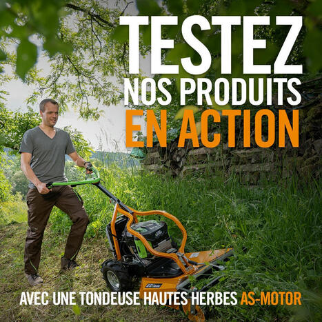 AS-Motor - Prêt à révolutionner votre tonte ? •... | Notebook or My Personal Learning Network | Scoop.it