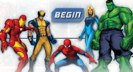 Create Your Own Superhero | Games | Marvel.com | Digital Delights - Avatars, Virtual Worlds, Gamification | Scoop.it