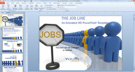 Animated PowerPoint Templates for Employee Recognition and Job Opportunities | PowerPoint Presentation | Free Templates for Business (PowerPoint, Keynote, Excel, Word, etc.) | Scoop.it