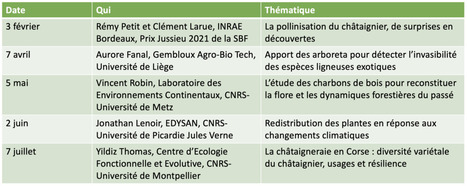 La Société botanique de France lance une série de webinaires | SBF | EntomoScience | Scoop.it