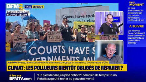 Climat: "Un coup de patte envoyé à Trump", réagit Alain Pellet, après le verdict de la Cour internationale de justice | Planète DDurable | Scoop.it