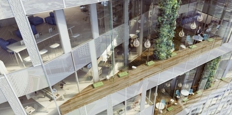 Aimeriez-vous travailler dans une tour avec terrasse à chaque étage? | Paris durable | Scoop.it