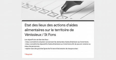 Etat des lieux des actions d'aides alimentaires sur le territoire de Vénissieux / St Fons | Labo Cités - L'actualité de la politique de la ville en Auvergne-Rhône-Alpes | Scoop.it