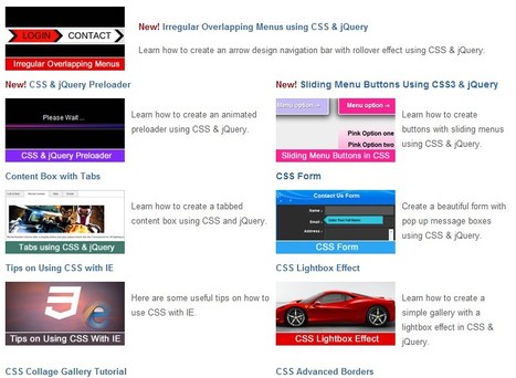 CSS Tutorials | Free Tutorials in EN, FR, DE | Scoop.it