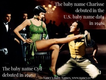 Double Whammy Baby Names: Cyd & Charisse | Name News | Scoop.it
