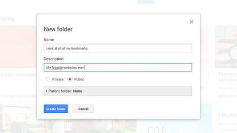 Supercharge Your Favorites List with Google's New Bookmark Manager | iGeneration - Humane Use of Technology in an AI world (Pedagogy & Digital Innovation) | Scoop.it