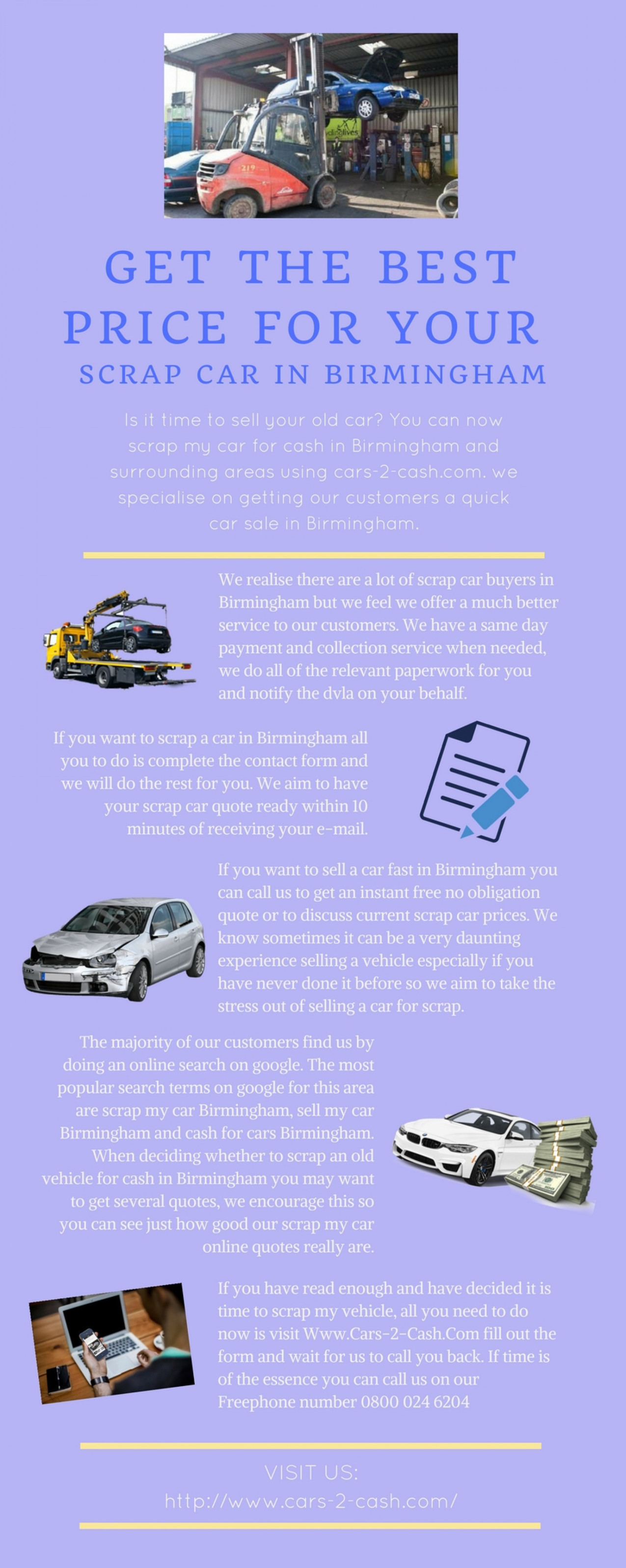i want to scrap my car