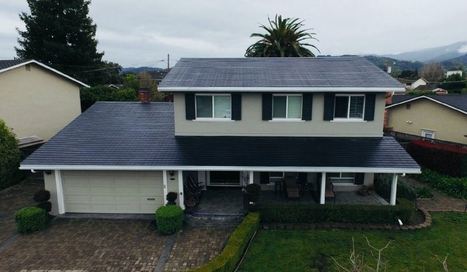 Aperçu des tuiles solaires Tesla installées chez un client | Build Green, pour un habitat écologique | Scoop.it