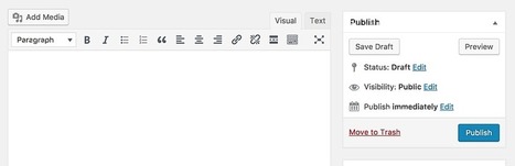 Comment récupérer l'ancien éditeur WordPress | -thécaires | Espace numérique et autoformation | Scoop.it