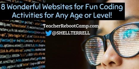 8 Wonderful Websites for Easy Coding Activities for Any Age or Level! – Teacher Reboot Camp | iPads, MakerEd and More  in Education | Scoop.it