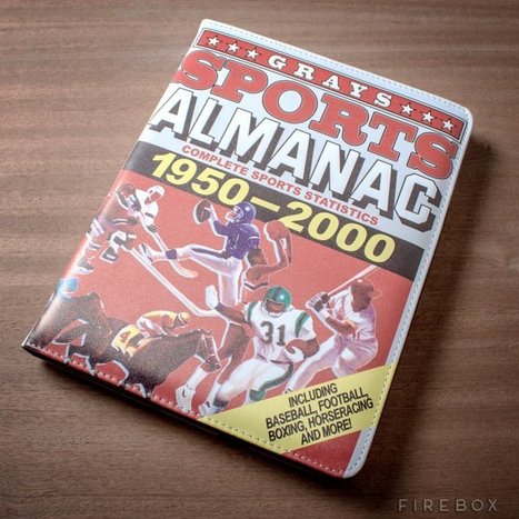 Back to the Future Sports Almanac is Real, As an iPad Case | All Geeks | Scoop.it