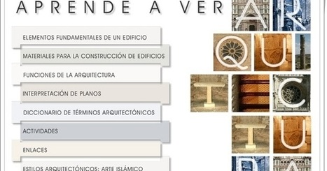"Aprende a ver Arquitectura" (Aplicación interactiva de Secundaria) | tecno4 | Scoop.it