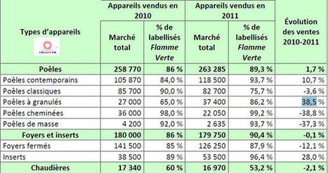 Bilan des ventes des appareils de chauffage au bois | Build Green, pour un habitat écologique | Scoop.it