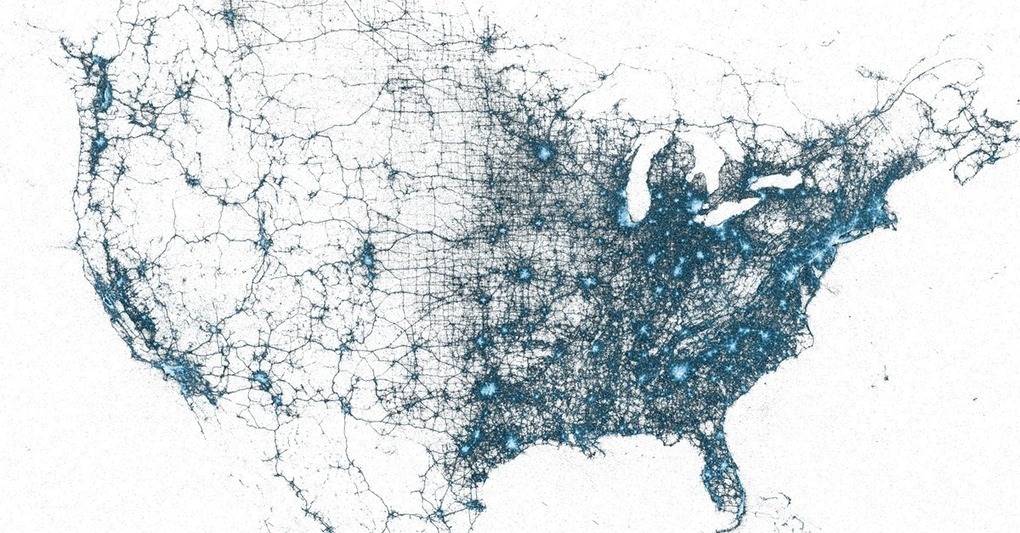 Billions of Geotagged Tweets Visualized in Twit...