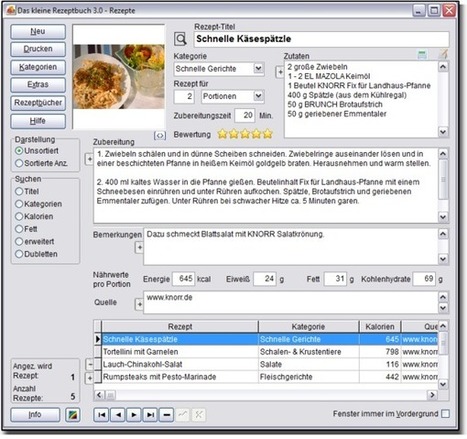 Das kleine Rezeptbuch - Paules-PC-Forum - Windows Community | #Freeware | Best Freeware Software | Scoop.it