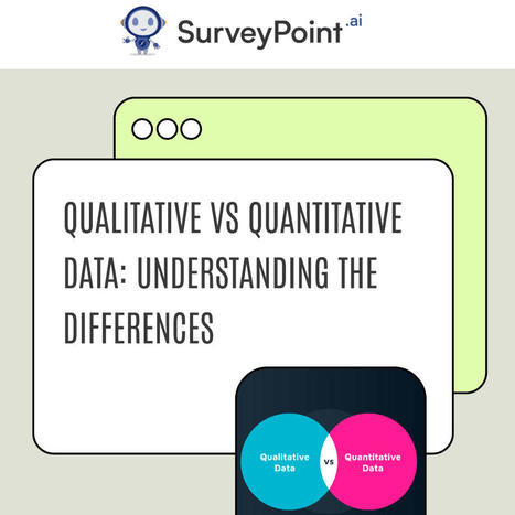 Comparison Of Qualitative And Quantitative Data | Social Bookmarking | Scoop.it