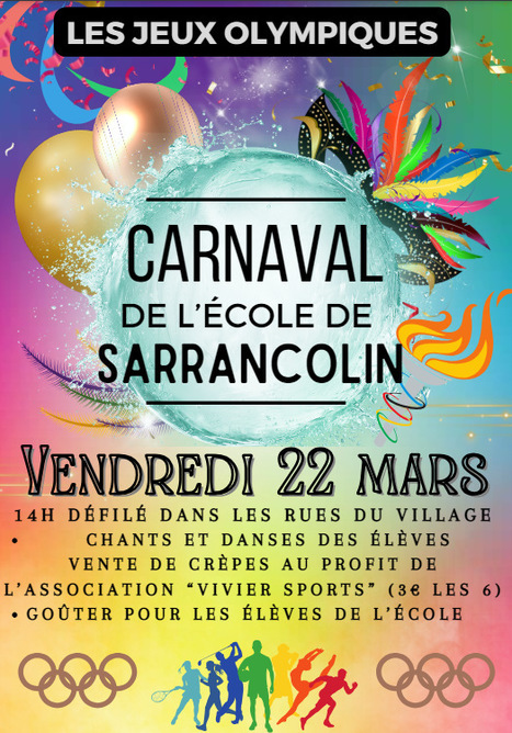 Carnaval de l'école de Sarrancolin le 22 mars | Vallées d'Aure & Louron - Pyrénées | Scoop.it