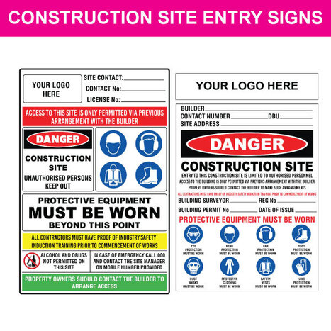 Secure Your Site with Banner House’s Custom Entry Signage Solutions! | Creative Signage & Innovative Printing Trends | Scoop.it