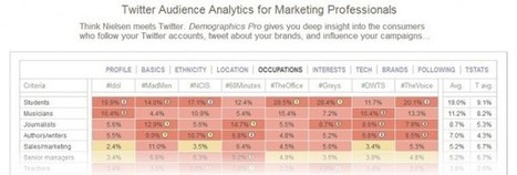 Demographics Pro, analizando la audiencia en Twitter | Utilización de Twitter la Educación | Scoop.it